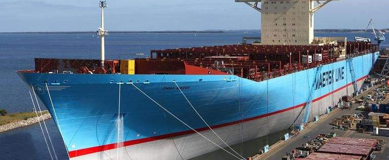 maersk local charges vessel route to USA
